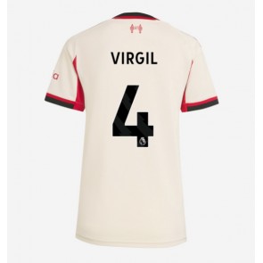 Liverpool Virgil van Dijk #4 Gostujuci Dres za Ženska 2025-26 Kratak Rukavima